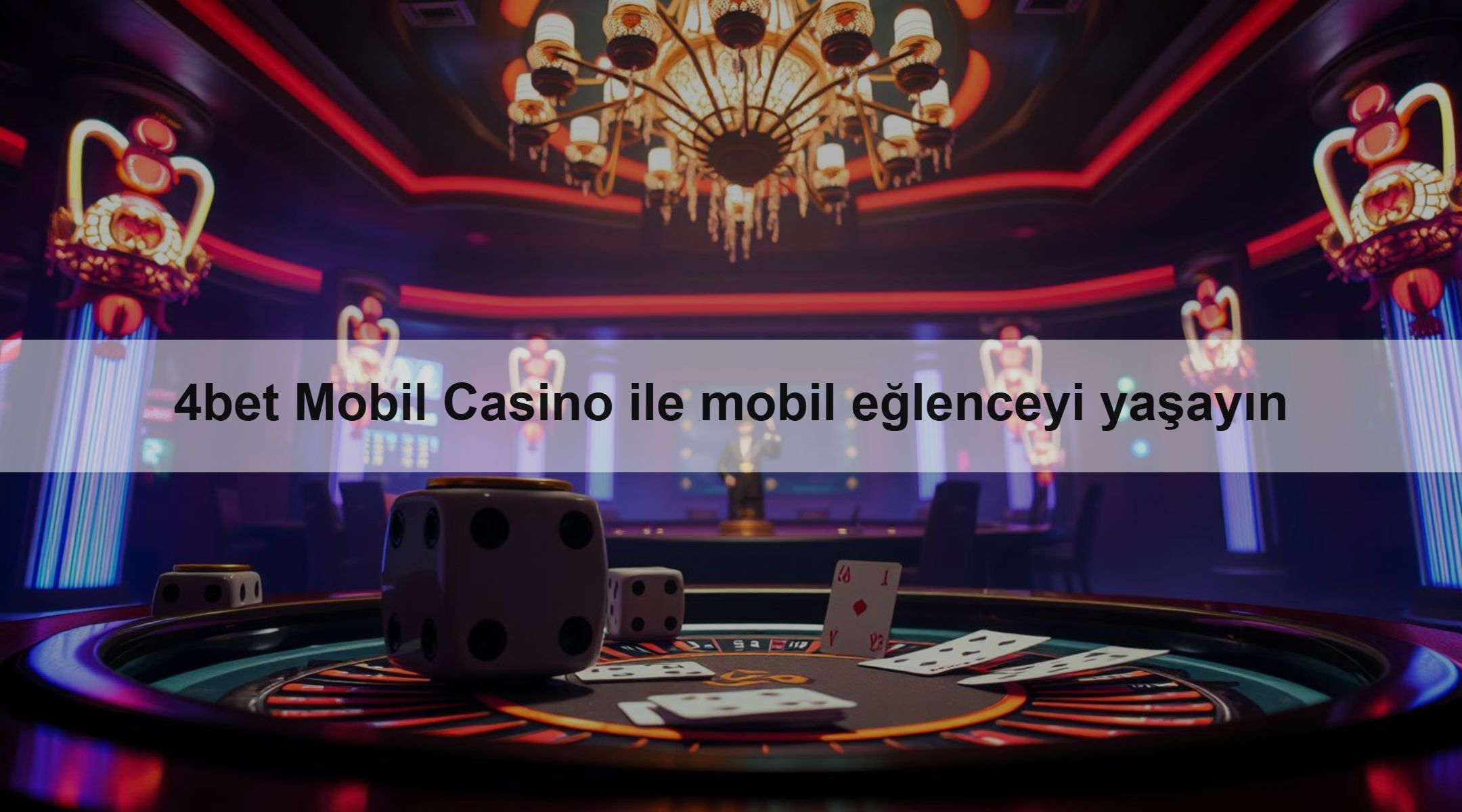 4bet Mobil Casino ile mobil eğlenceyi yaşayın