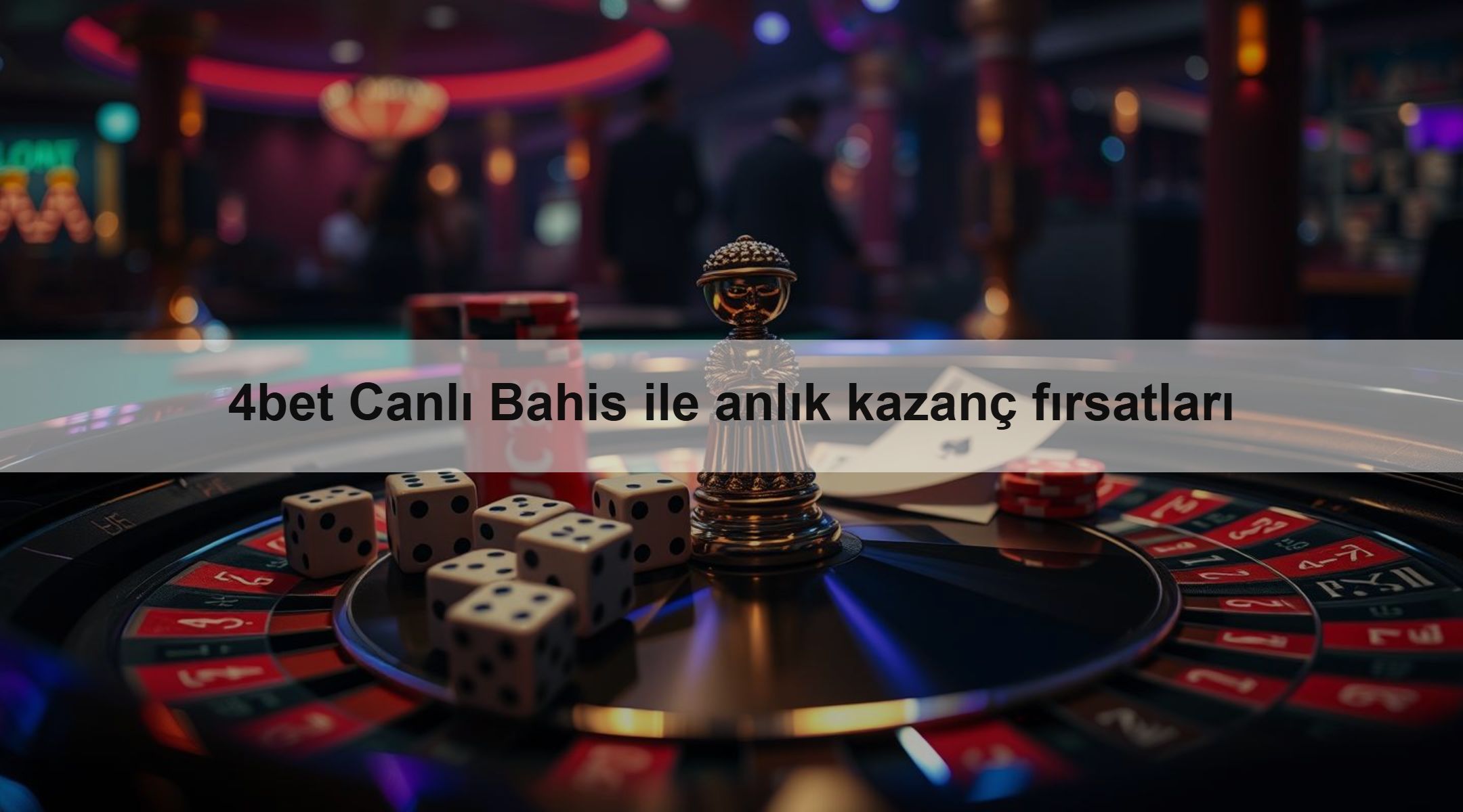 4bet Canlı Bahis ile anlık kazanç fırsatları